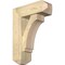 Ekena Millwork Imperial Craftsman Rough Sawn Bracket w/ Offset Brace, Douglas Fir, 8"W x 22"D x 30"H BKT0806X22X30IMP04RDF - alternate 1